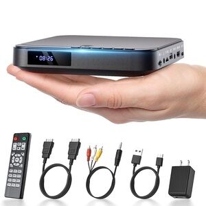 Mini DVD Compact Player 1080P HD
